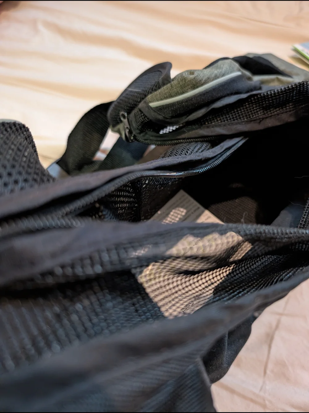 Green Sling Pet Carrier - Hands-Free Small Pet Backpack